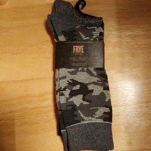 NEW MENS FRYE SOCKS 1 PACK = 2 PAIR